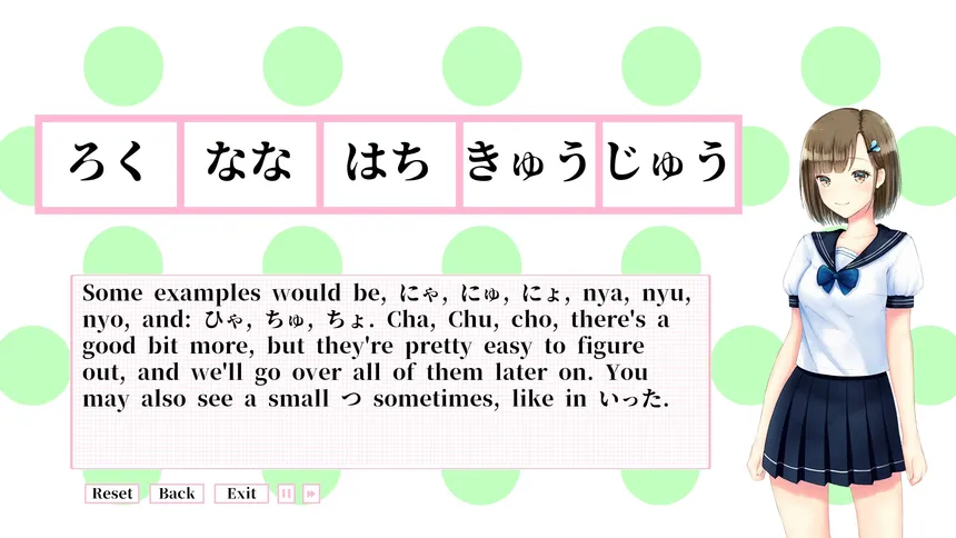 Скриншот 6 к игре Senpai Teaches Me Japanese