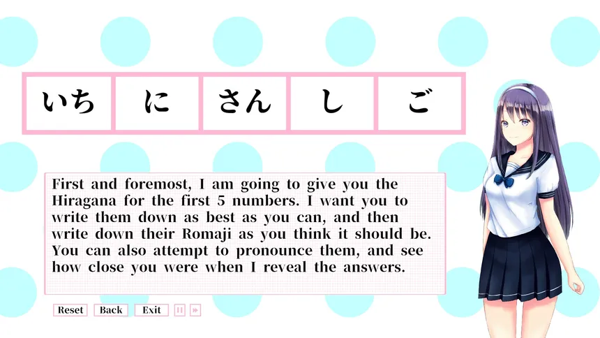 Скриншот 7 к игре Senpai Teaches Me Japanese