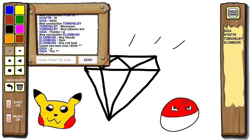 Скриншот 3 к игре Draw With Unknown