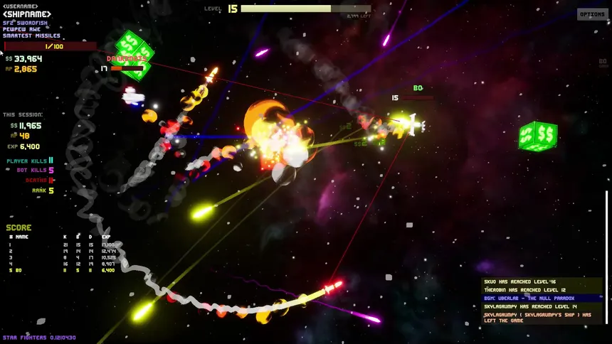 Скриншот 1 к игре Star Fighters