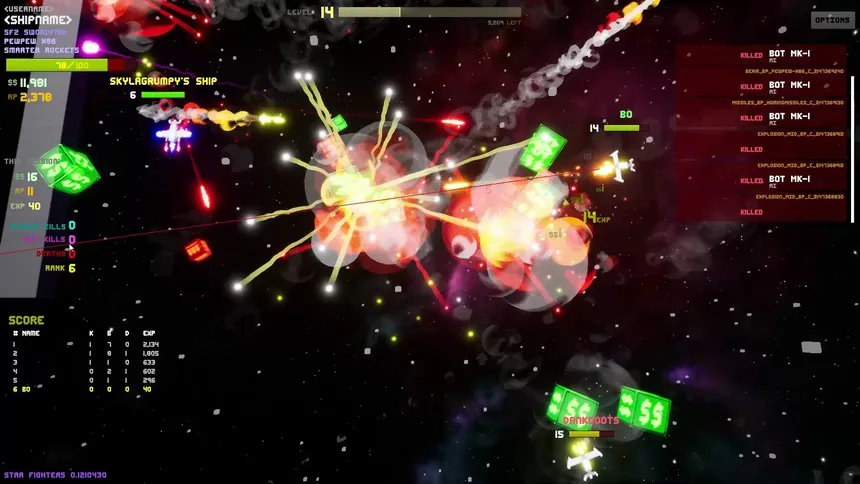 Скриншот 4 к игре Star Fighters