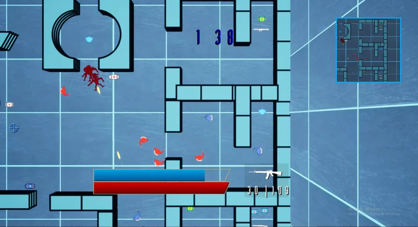 Скриншот 1 к игре BlueGlow
