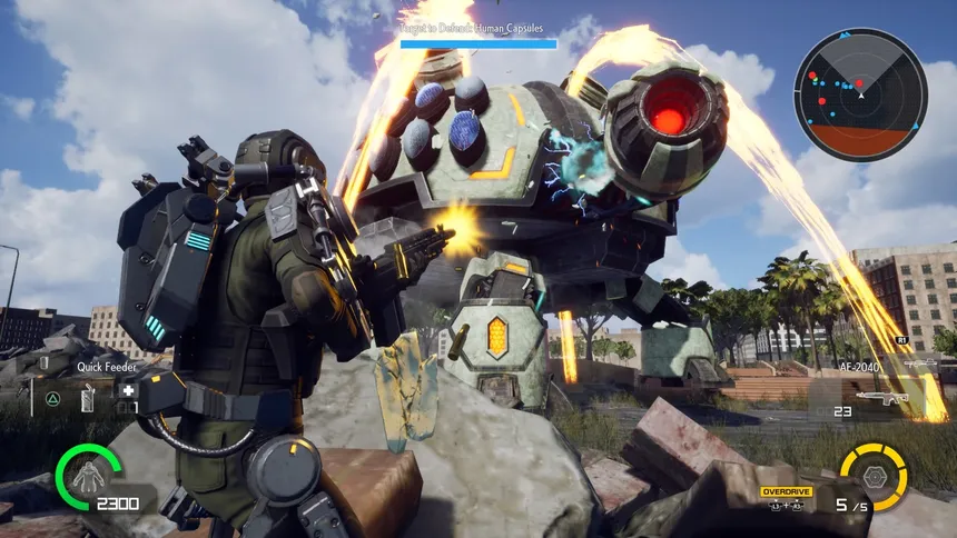 Скриншот 1 к игре EARTH DEFENSE FORCE: IRON RAIN