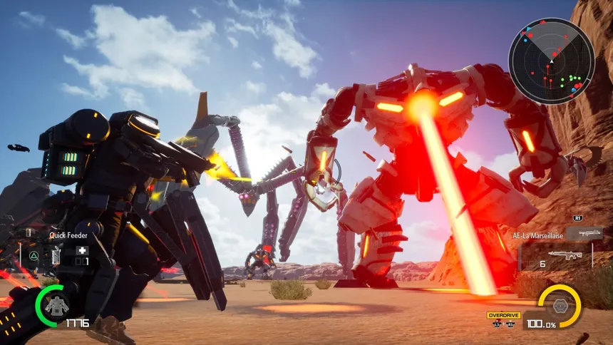 Скриншот 3 к игре EARTH DEFENSE FORCE: IRON RAIN