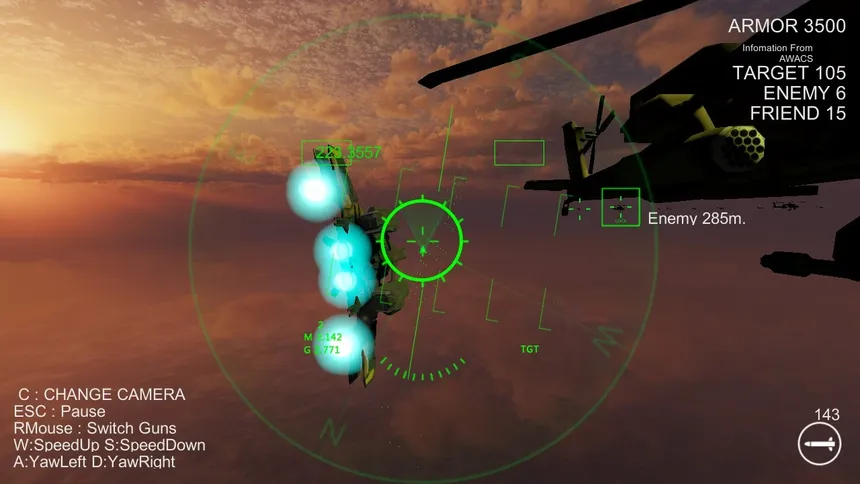 Скриншот 6 к игре Massive Air Combat