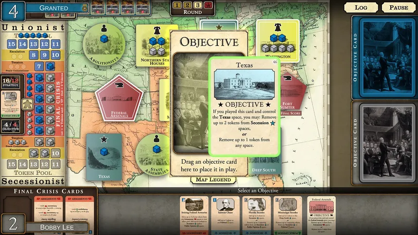 Скриншот 2 к игре Fort Sumter: The Secession Crisis