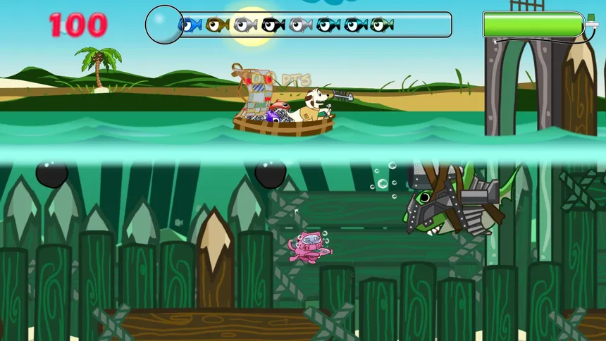 Скриншот 5 к игре Rupert and Riley Shipwrecked
