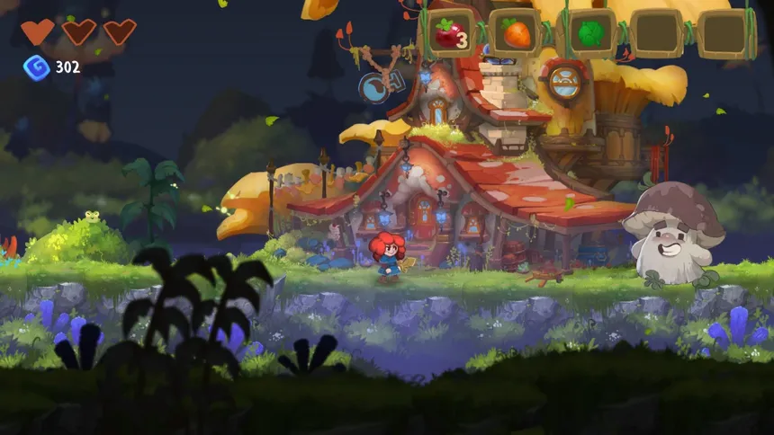 Скриншот 1 к игре Potata: fairy flower