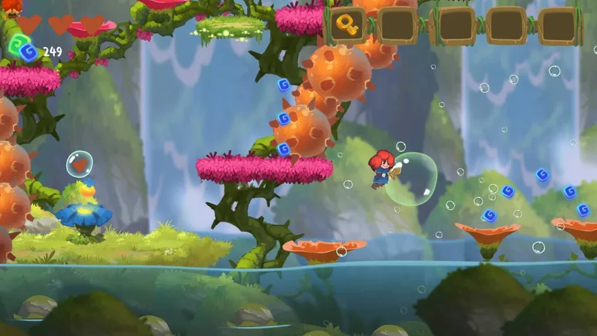 Скриншот 2 к игре Potata: fairy flower
