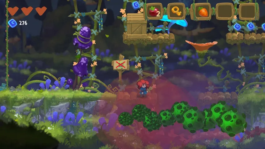 Скриншот 5 к игре Potata: fairy flower
