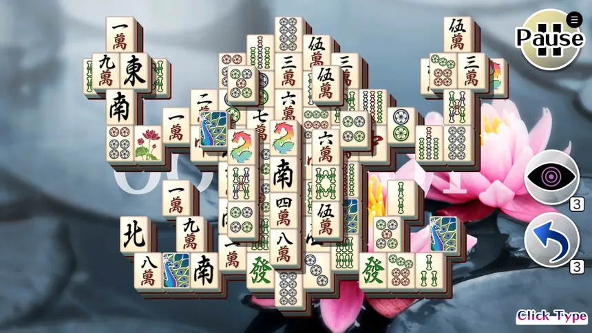 Скриншот 1 к игре Mahjong Solitaire Refresh
