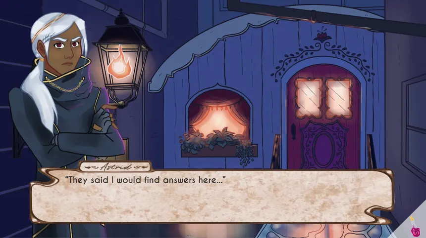 Скриншот 1 к игре Q&amp;A: A Light-Roasted Romance