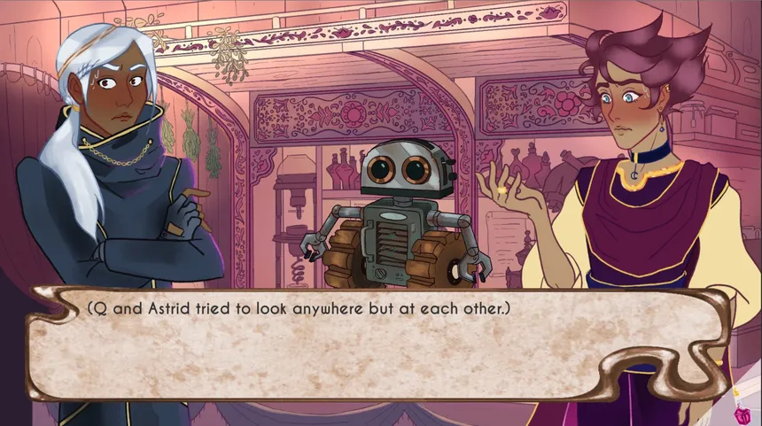Скриншот 3 к игре Q&amp;A: A Light-Roasted Romance