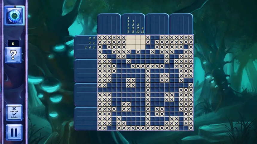 Скриншот 2 к игре Picross Hansel and Gretel - Nonograms