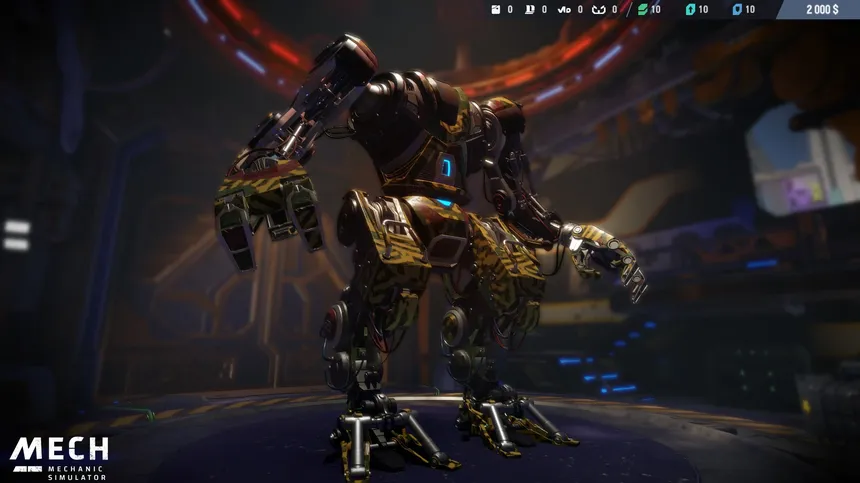 Скриншот 1 к игре Mech Mechanic Simulator