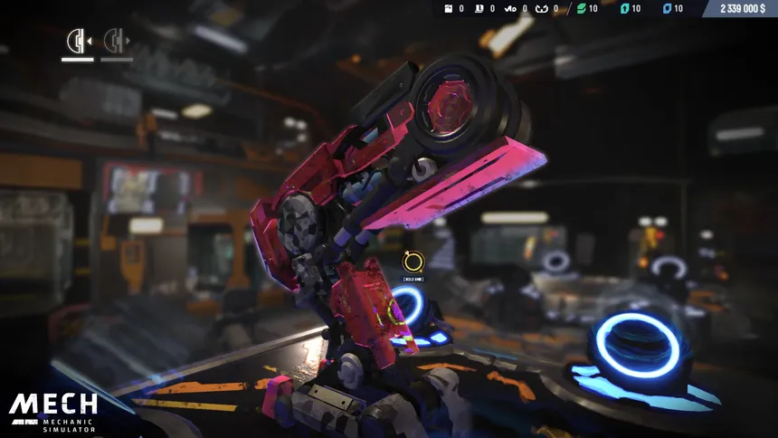 Скриншот 4 к игре Mech Mechanic Simulator