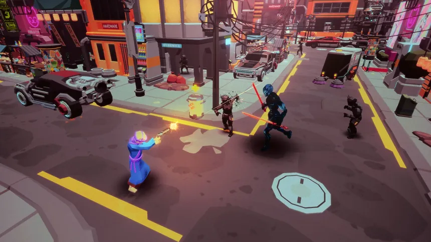 Скриншот 1 к игре Cyber Rage Retribution