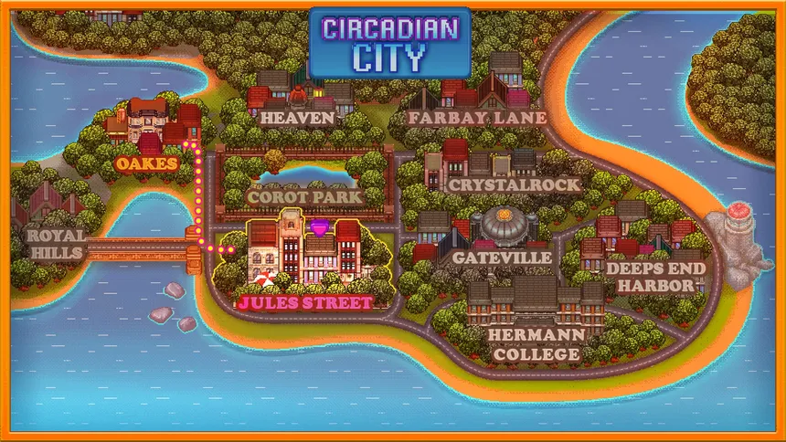 Скриншот 1 к игре Circadian City