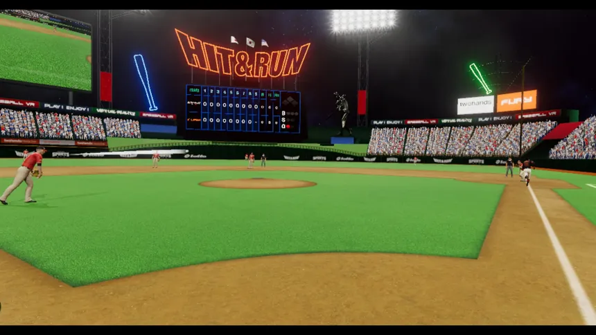 Скриншот 7 к игре Hit&amp;Run VR baseball