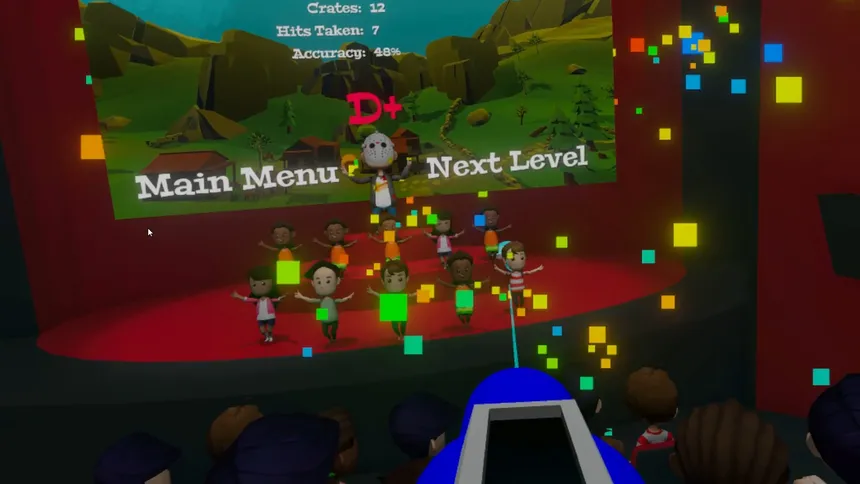 Скриншот 2 к игре Epic Food Fight VR