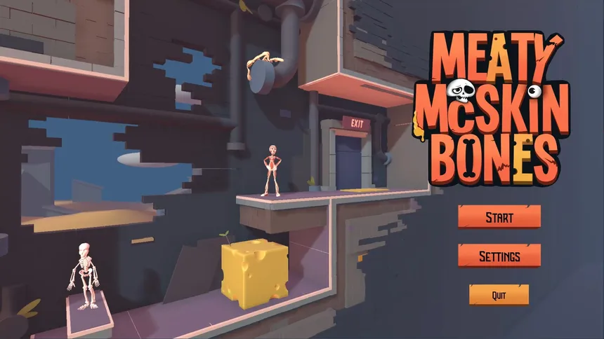 Скриншот 1 к игре Meaty McSkinBones