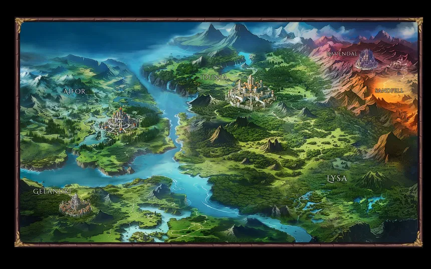 Скриншот 1 к игре Lantern of Worlds - Storybook
