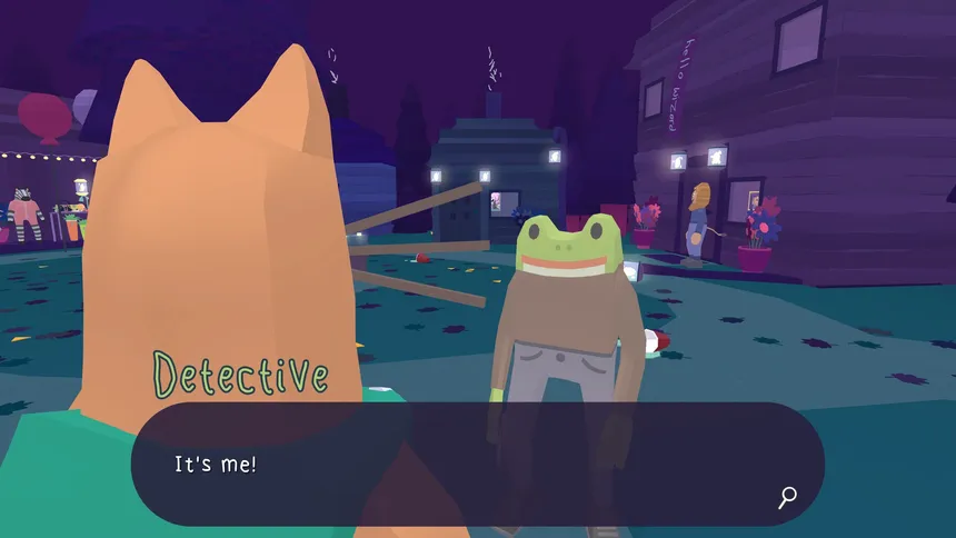 Скриншот 1 к игре Frog Detective 2: The Case of the Invisible Wizard