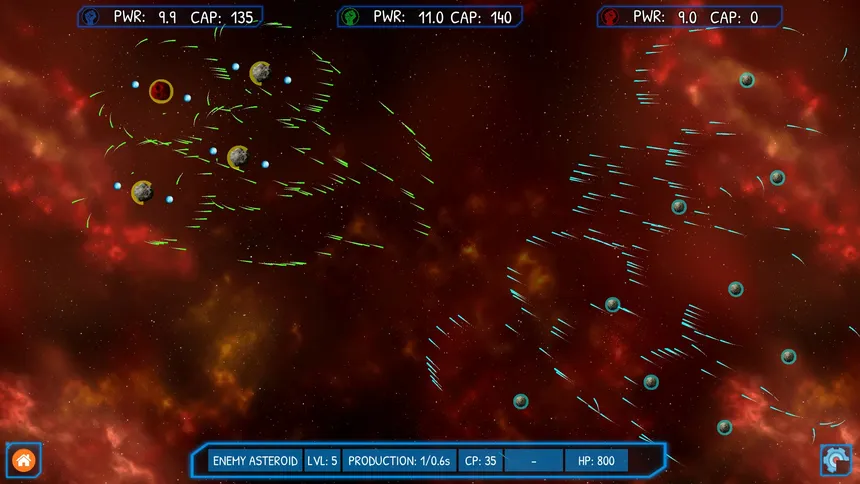 Скриншот 1 к игре Asteroid Wars