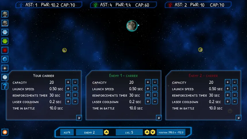 Скриншот 5 к игре Asteroid Wars
