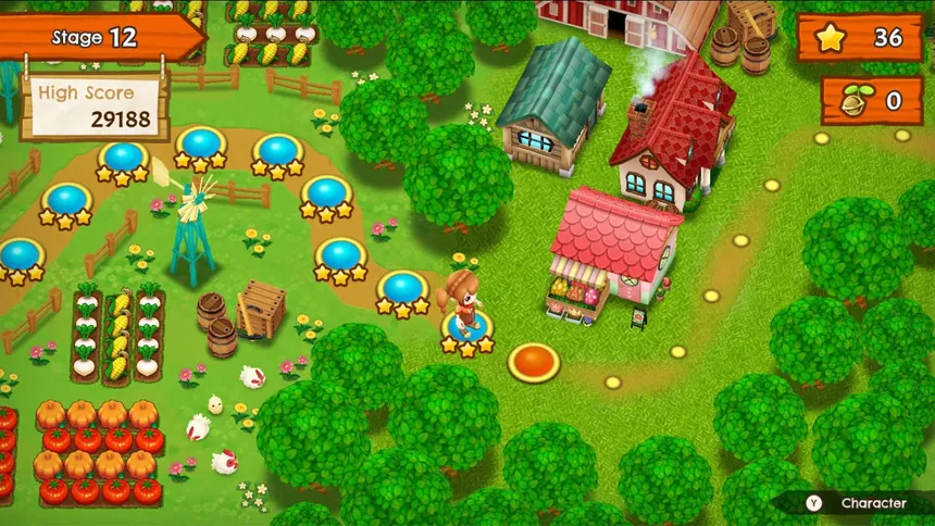 Скриншот 1 к игре Harvest Moon: Mad Dash