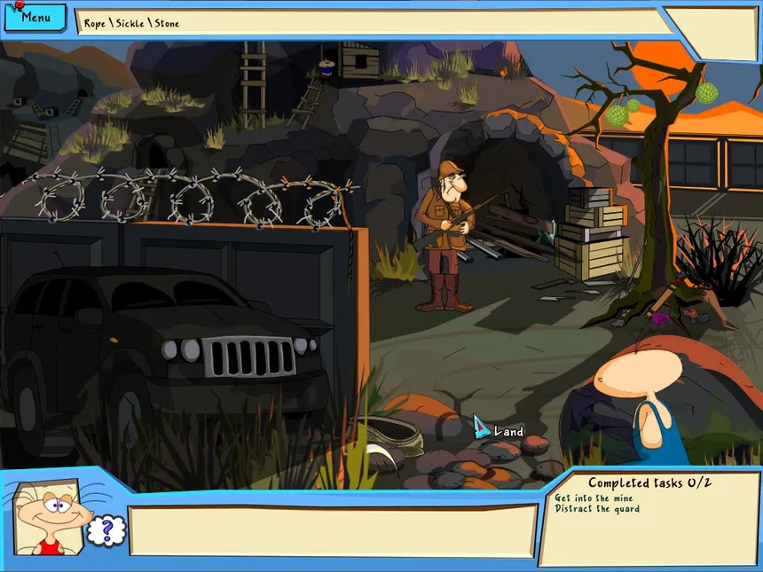 Скриншот 2 к игре The Jolly Gang's Misadventures in Africa / Масяня в полной Африке