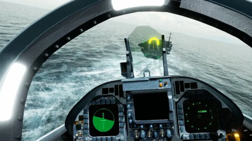 Скриншот 1 к игре F18 Carrier Landing