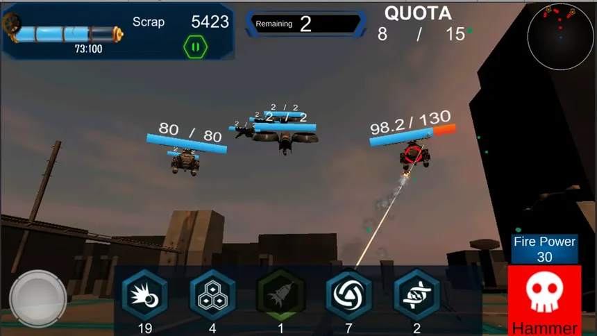 Скриншот 1 к игре UNI TURRET