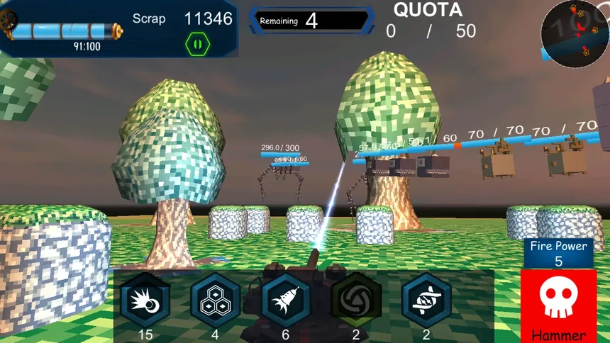 Скриншот 5 к игре UNI TURRET