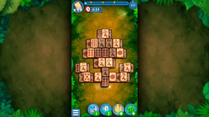 Скриншот 1 к игре Mahjong: Magic Chips