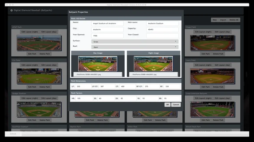 Скриншот 3 к игре Digital Diamond Baseball V8