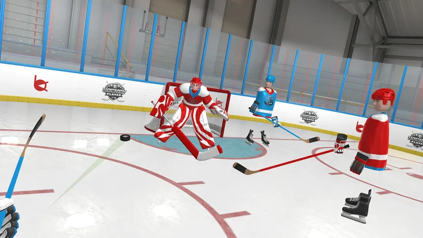 Скриншот 1 к игре Hockey Player VR