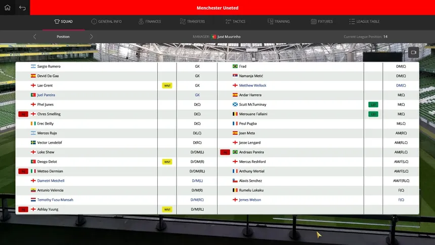Скриншот 1 к игре Global Soccer: A Management Game 2019