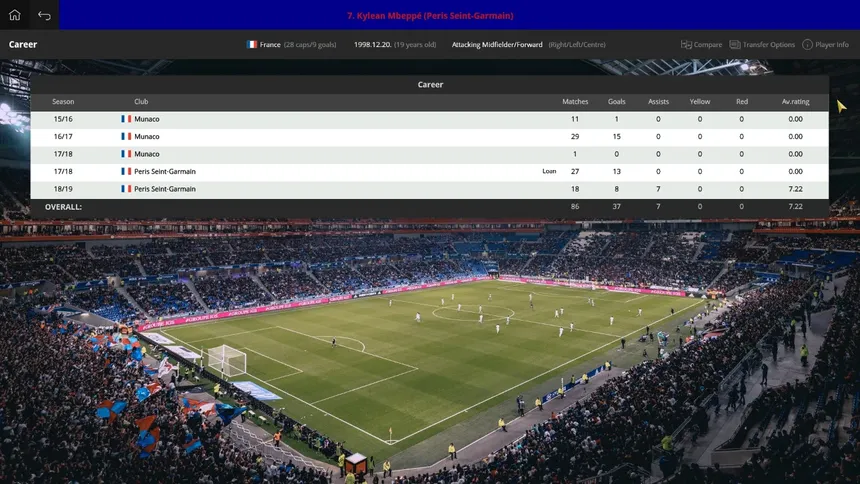 Скриншот 3 к игре Global Soccer: A Management Game 2019