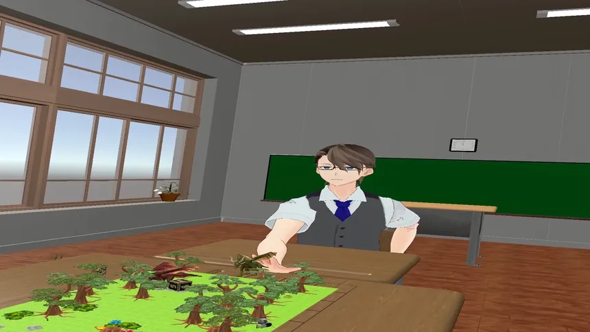 Скриншот 1 к игре TRPG in VR Space