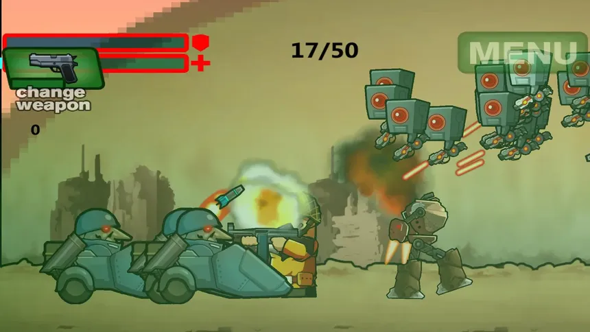 Скриншот 5 к игре Assault of the Robots