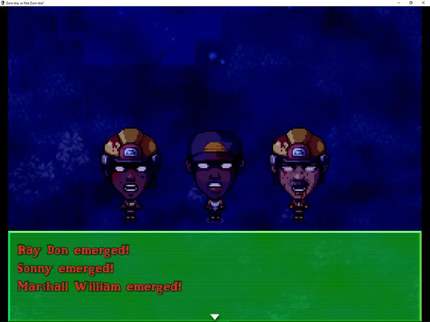 Скриншот 7 к игре Zom-bie, or Not Zom-bie