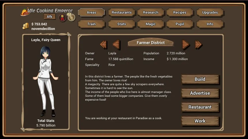 Скриншот 2 к игре Idle Cooking Emperor