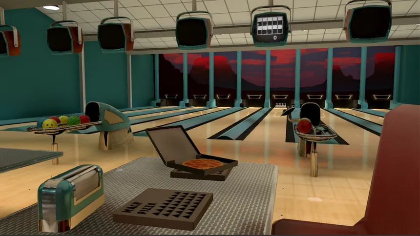 Скриншот 1 к игре RockaBowling VR