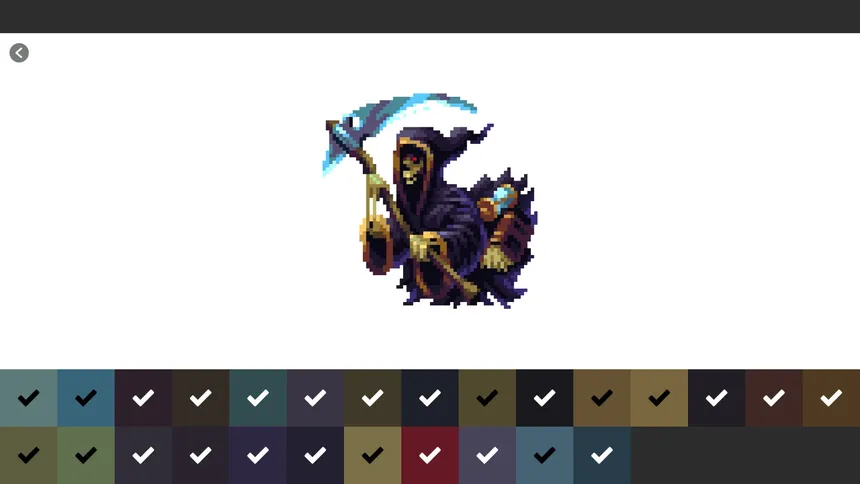 Скриншот 7 к игре Pixel Art Monster - Color by Number