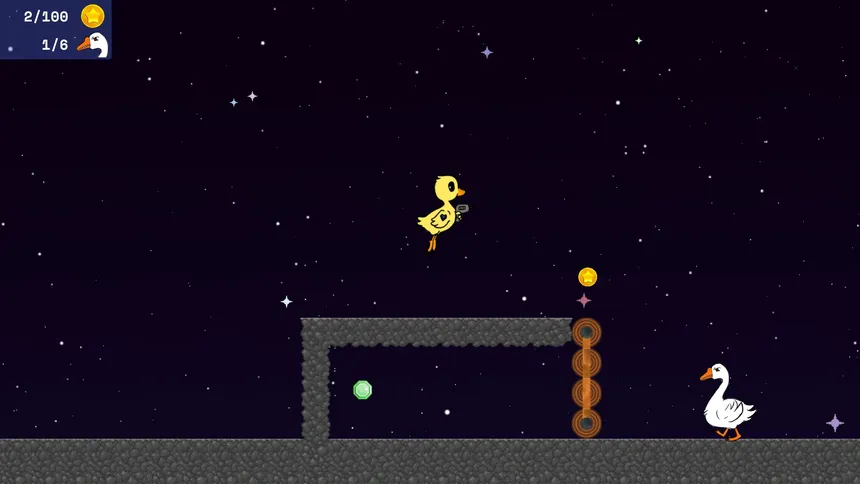 Скриншот 1 к игре Ducks in Space