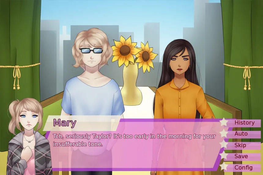 Скриншот 1 к игре Alice in Stardom - A Free Idol Visual Novel