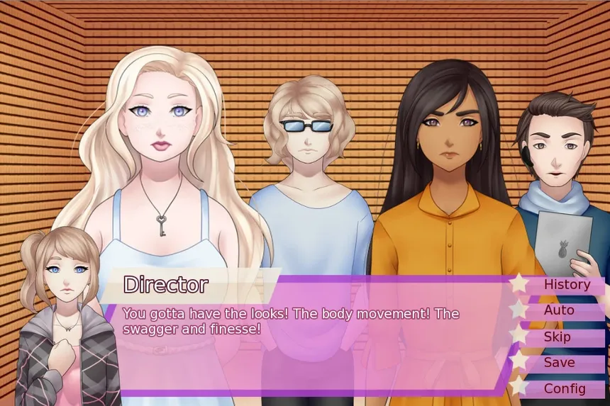 Скриншот 4 к игре Alice in Stardom - A Free Idol Visual Novel