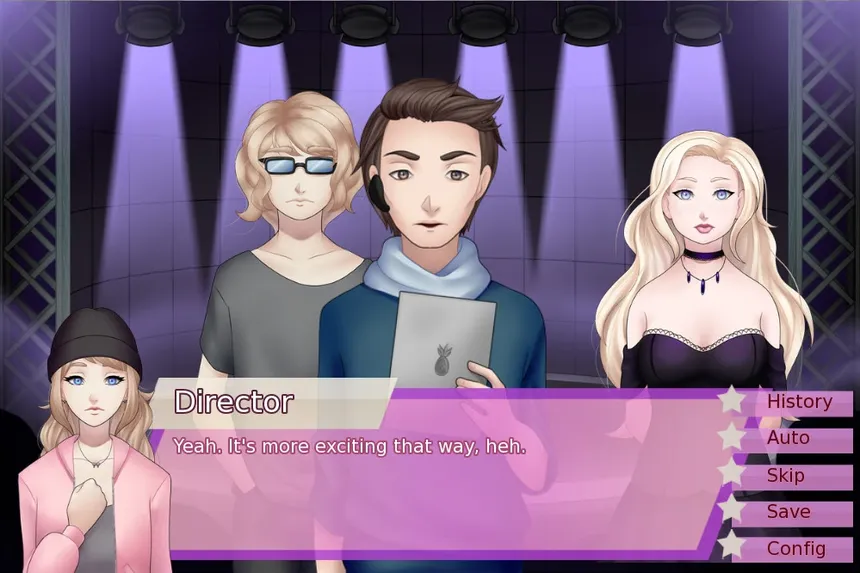 Скриншот 6 к игре Alice in Stardom - A Free Idol Visual Novel