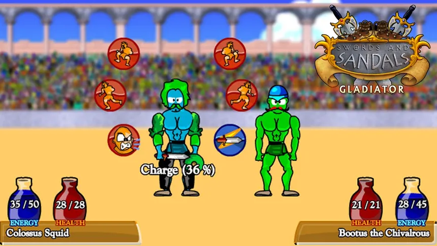 Скриншот 2 к игре Swords and Sandals Classic Collection